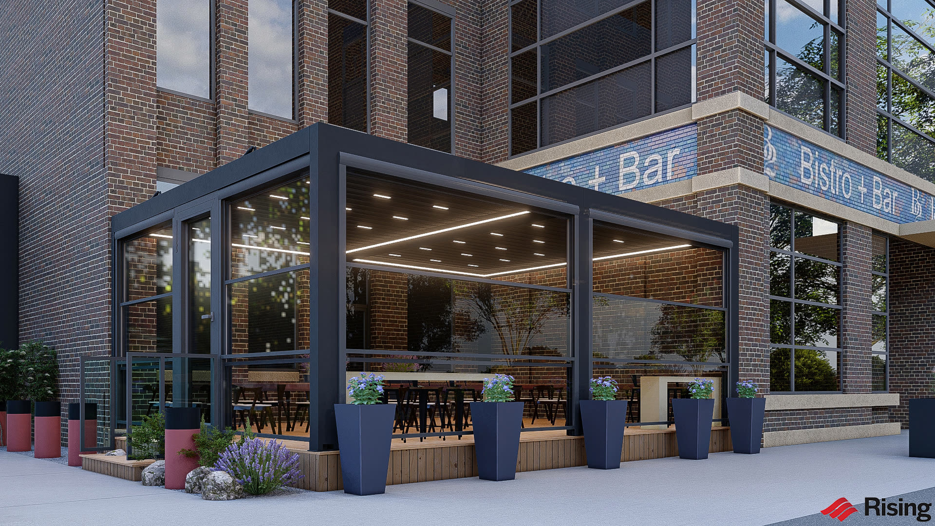 B2 Bistro Reading PA — completed Breslow commercial installation